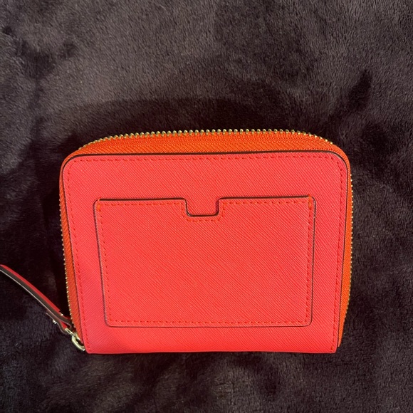 Kate Spade coral zip wallet - Picture 2 of 4